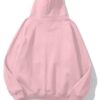 Pink Hibisus Extra Oversized Hoodie