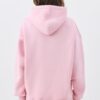 Pink Hibisus Extra Oversized Hoodie