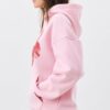 Pink Hibisus Extra Oversized Hoodie