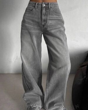 Gray Baggy Jeans