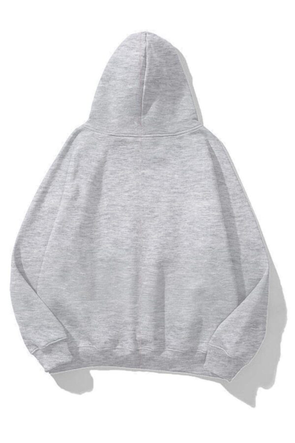 Gray Disco Ball Extra Oversized Hoodie