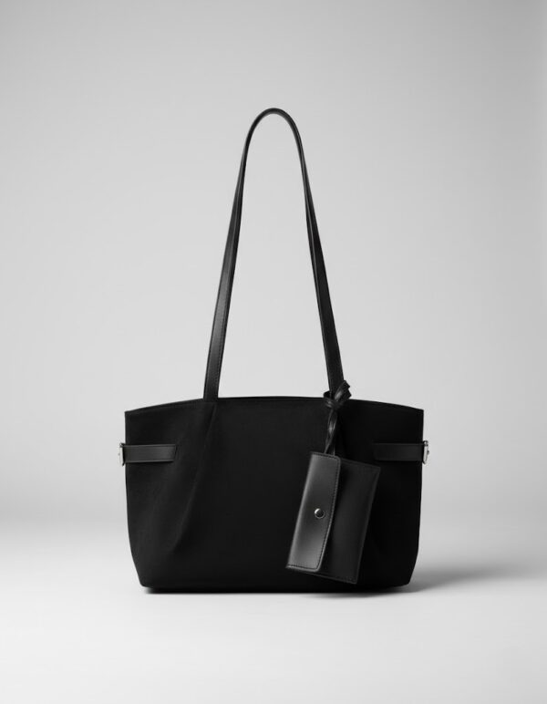Velina Bag - Black Suede