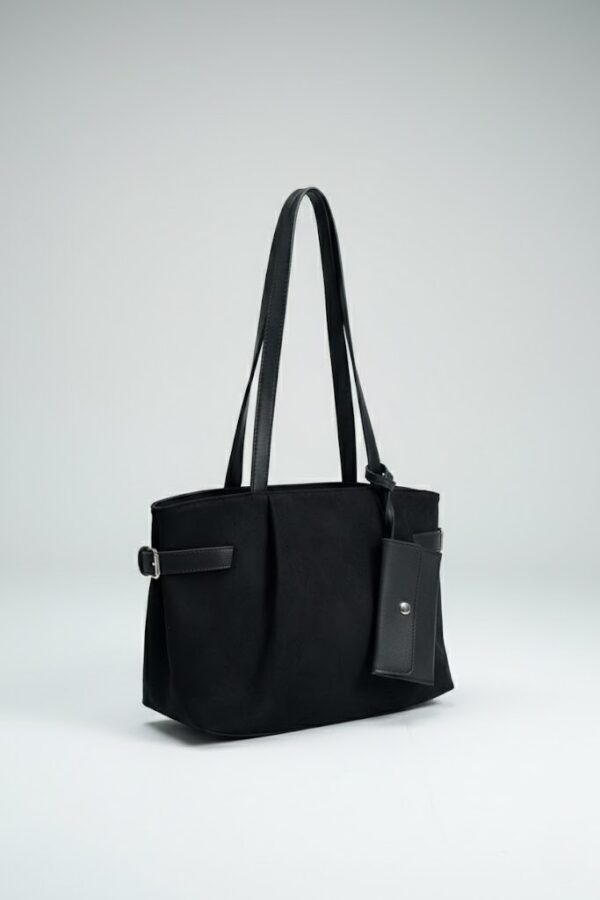 Velina Bag - Black Suede