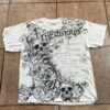 Infamous Skull Print Gothic Streetwear