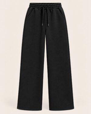 photo_5947232981778894637_w Black Unisex Thick Joggers