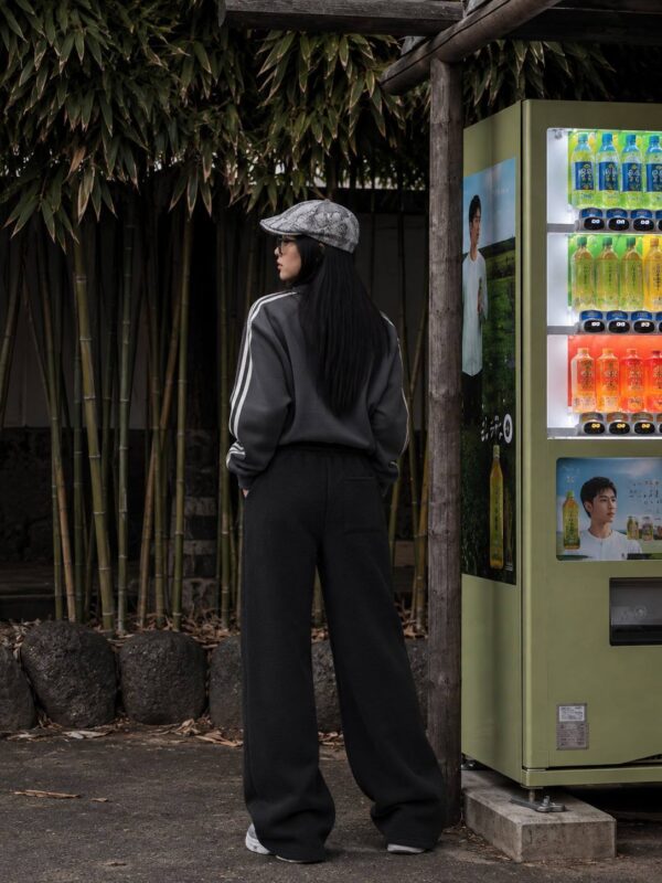 Black Unisex Thick Joggers