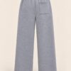 Gray Unisex Thick Joggers
